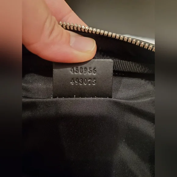 LIKE NEW- Gucci Double Web Belt Bag - Picture 16 of 16
